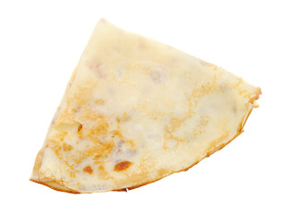 Pancake isolated on white background