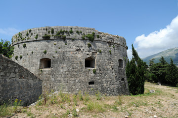 Fototapeta na wymiar Le Fort Royal sur l'île de Lokrum