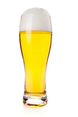 Lager beer glass