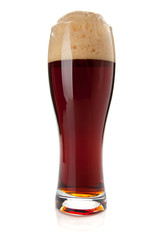 Dark beer glass