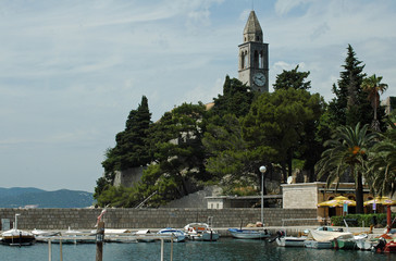 Monastère dominicain à Lopud dans les Îles Élaphites