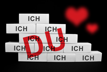 Du! Ich liebe dich