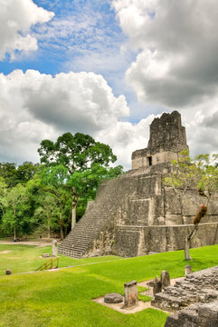 Ancient Mayan Ruins in the Country of Belize