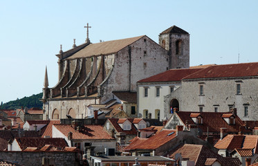 Obraz premium Église jésuite Saint Ignace à Dubrovnik