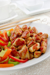 Chicken with vegetables