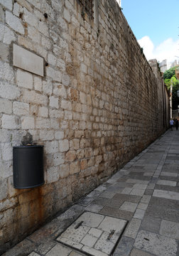 Ville close de Dubrovnik, rue Celestina Medovica
