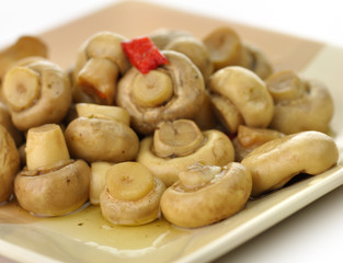 pickled mushrooms