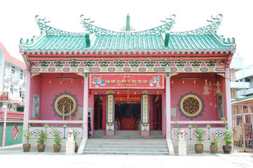 this is an old temple in labuan