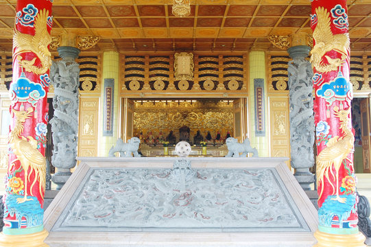 the image of inside the temple