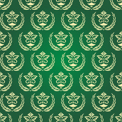 Seamless vintage pattern .