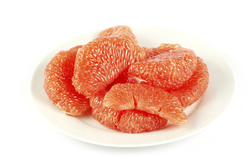 halves grapefruit