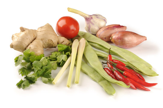 Asiatisches Gem&uuml;se ganz