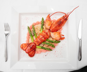 Prepared lobster