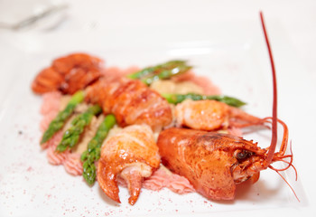 Prepared lobster