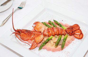 Prepared lobster
