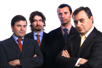 happy sucessfull businessteam