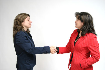 business shake hand