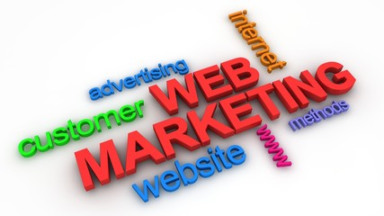 Web Marketing Concept