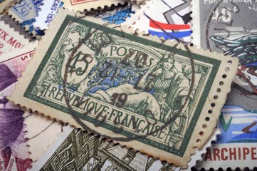 timbres en vrac France - philatélie