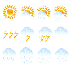 Weather icons