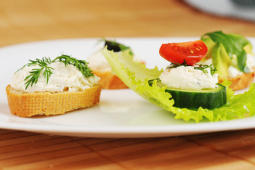 small sandwich
