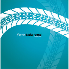 abstract background with tire design