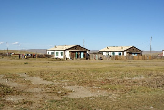 Village, Mongolie