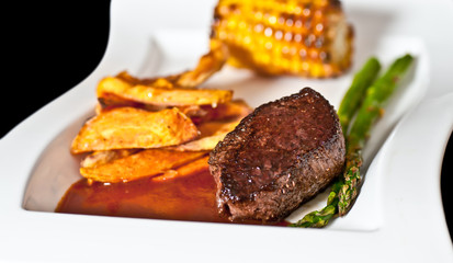 Beef with potatoes