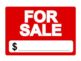 For sale sign