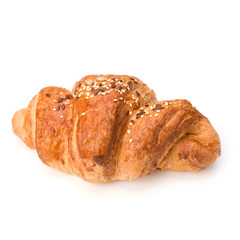 croissant isolated on white background