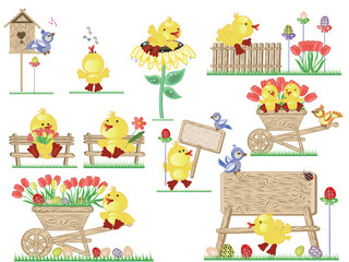 Easter icons,ducklinngs
