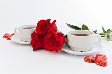 rose to tea