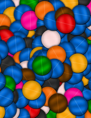 Color Pills Background