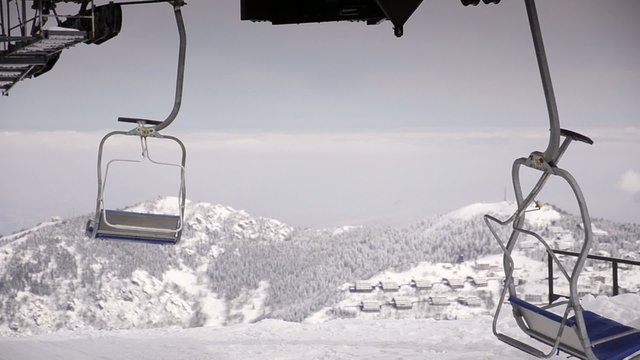discesa dalla seggiovia