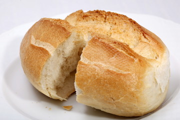 Brötchen, einzeln, offen