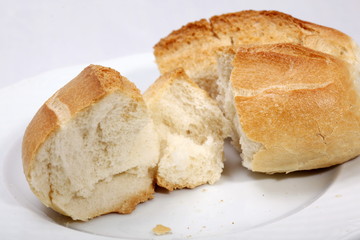 Brötchen, einzeln, offen