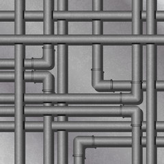 A Metal Steam Pipe, Tube Background