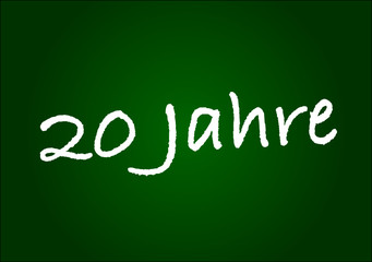 20 Jahre