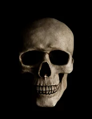 Rolgordijnen Human skull © Fyle