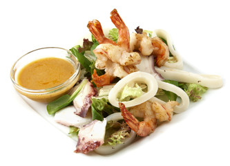 Salad seafood