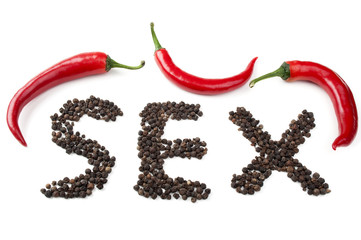 three red chili