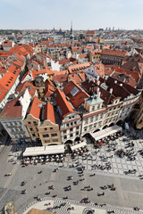 Prag, Altstädter Ring, Stadtansicht