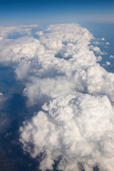 Sky from airplane