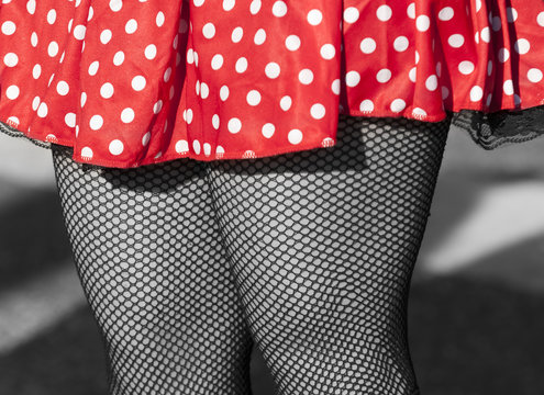 jupe rouge