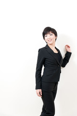 Obraz premium a portrait of asian businesswoman