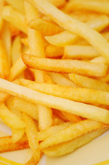 French fries potatoes closeup photo