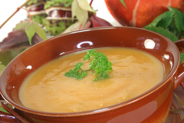 Kürbissuppe