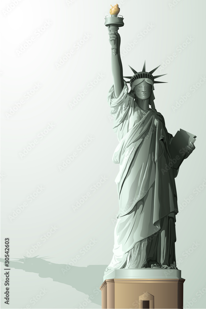 Wall mural Statue of Liberty