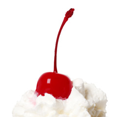 cherry on the cream
