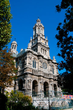 The Trinity Church (Église de la Sainte-Trinité) in Paris, Fra